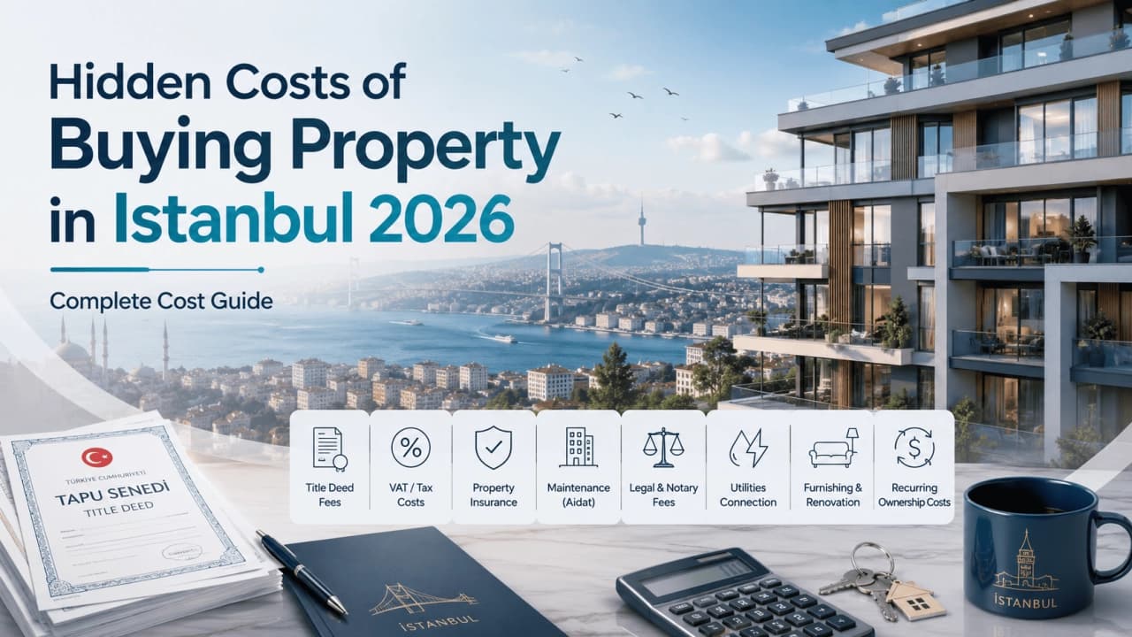Hidden Costs of Buying Property in Istanbul 2026 | Complete Cost Guide