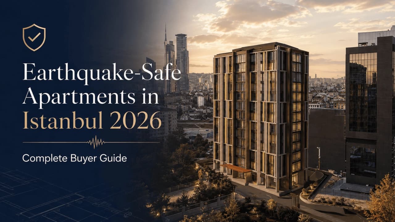 Earthquake-Safe Apartments in Istanbul 2026 | Complete Buyer Guide