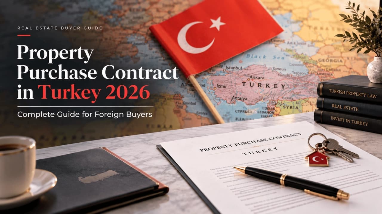 Property Purchase Contract in Turkey 2026: Complete Guide for Foreign Buyers