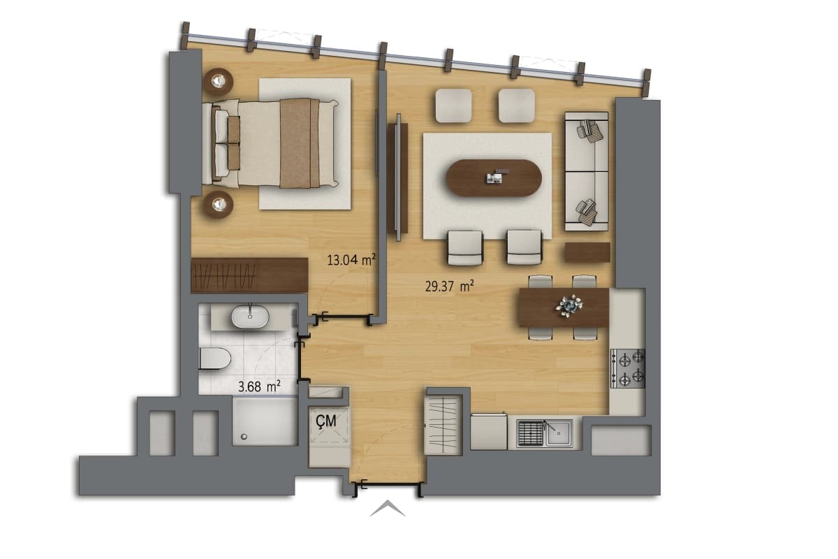 Bomonti Residences by Rotana – Luxury Serviced Apartments in Şişli, Istanbul