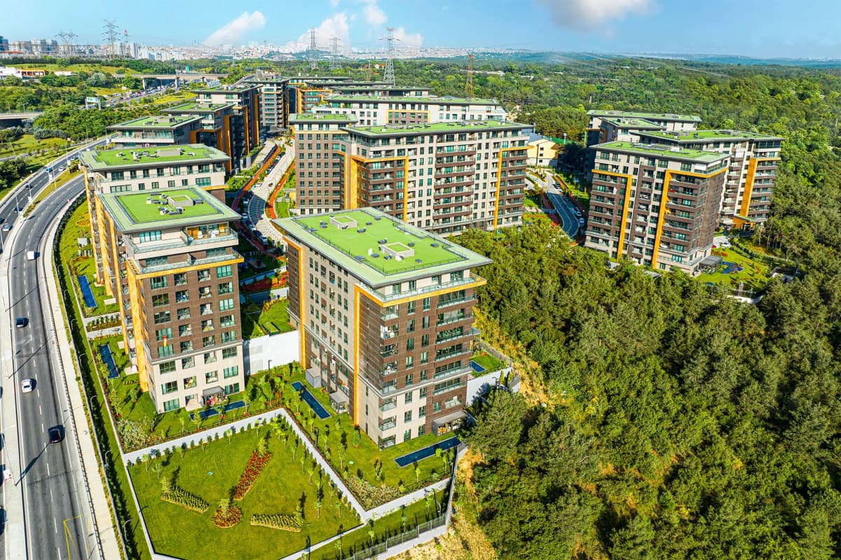 Avrupa Konutları Çamlıvadi – Luxury Forest-View Apartments for Sale in Istanbul