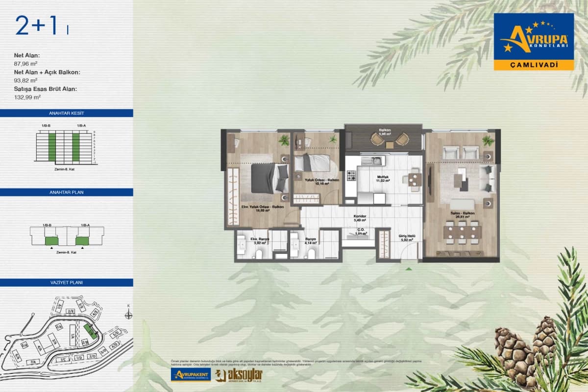 Avrupa Konutları Çamlıvadi – Luxury Forest-View Apartments for Sale in Istanbul