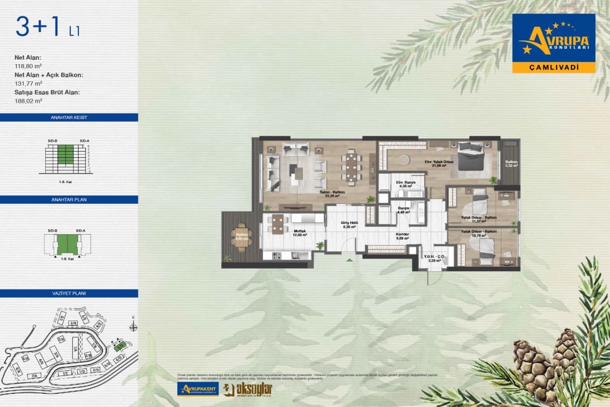 Avrupa Konutları Çamlıvadi – Luxury Forest-View Apartments for Sale in Istanbul