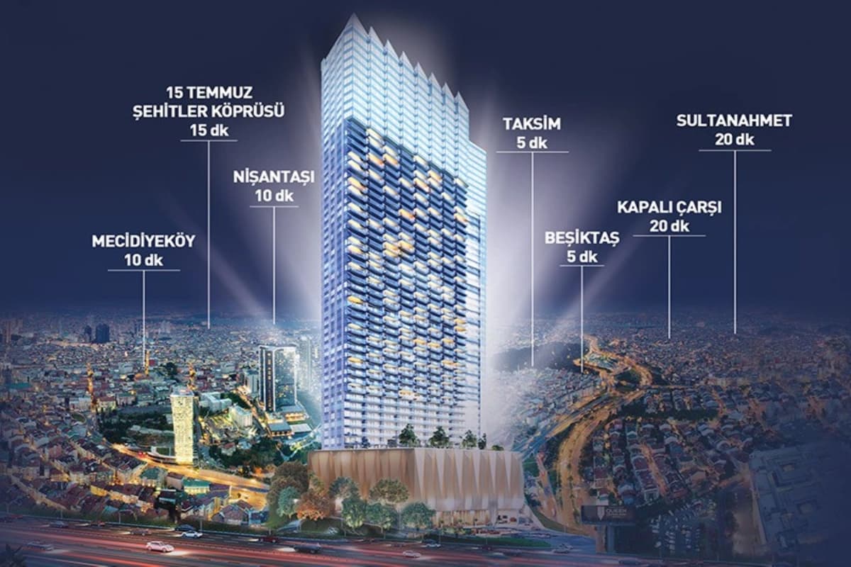 Sinpaş Queen Bomonti – Luxury Living in Şişli Bomonti