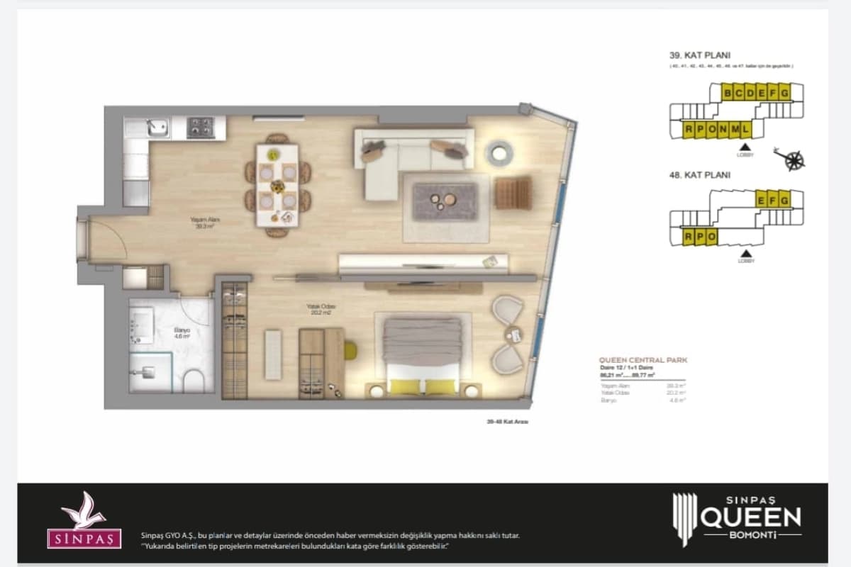 Sinpaş Queen Bomonti – Luxury Living in Şişli Bomonti