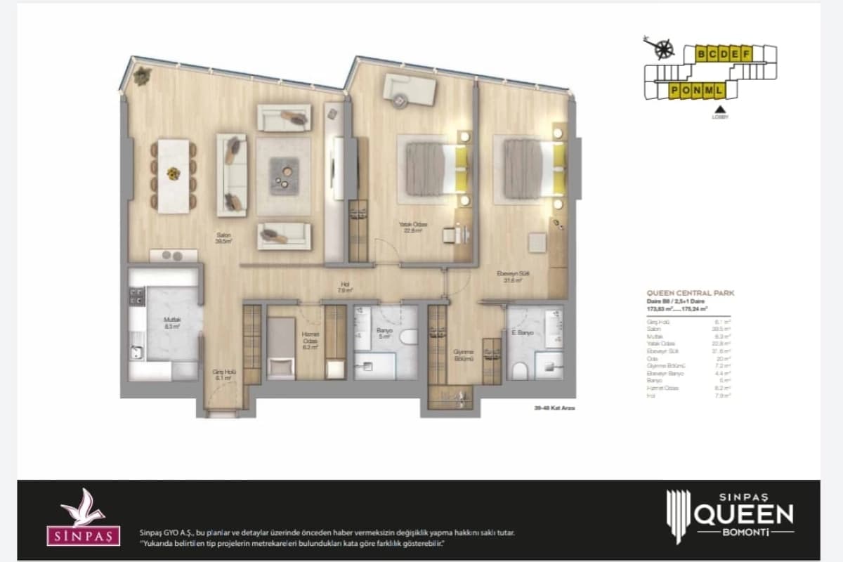 Sinpaş Queen Bomonti – Luxury Living in Şişli Bomonti