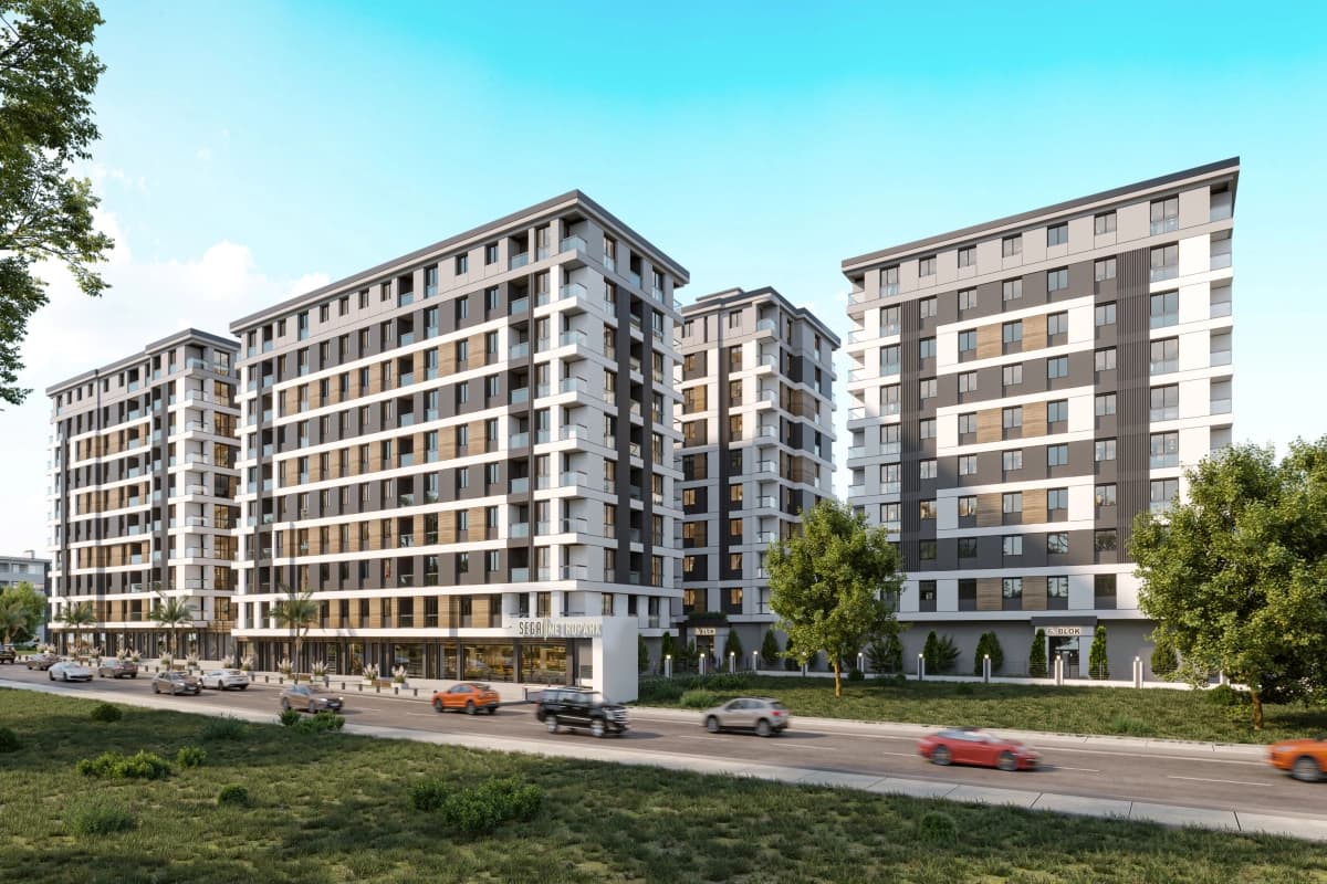 Sega Metropark | Modern Apartments for Sale in Küçükçekmece, Istanbul