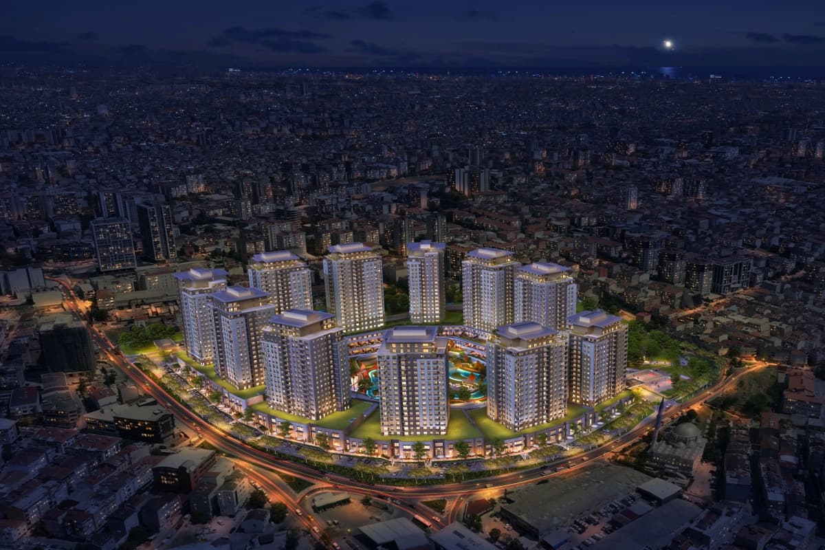 Avrupa Konutları Güneşli | Luxury Apartments for Sale in Near Basın Ekspres