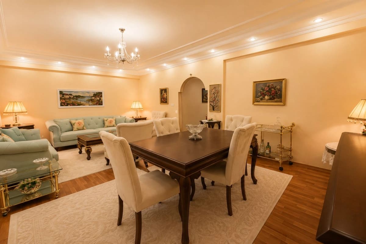 Spacious 3+1 Garden Apartment for Sale in Central Şişli, Istanbul