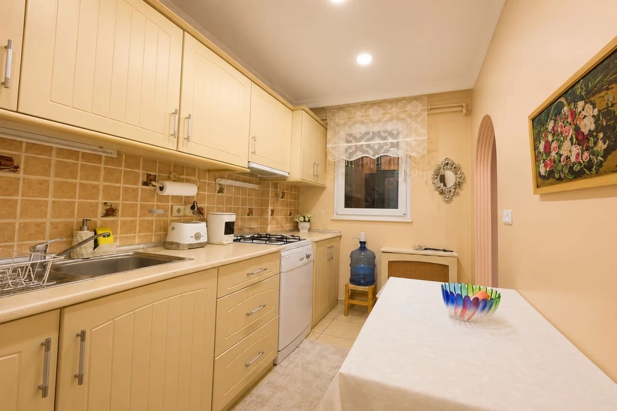 Spacious 3+1 Garden Apartment for Sale in Central Şişli, Istanbul