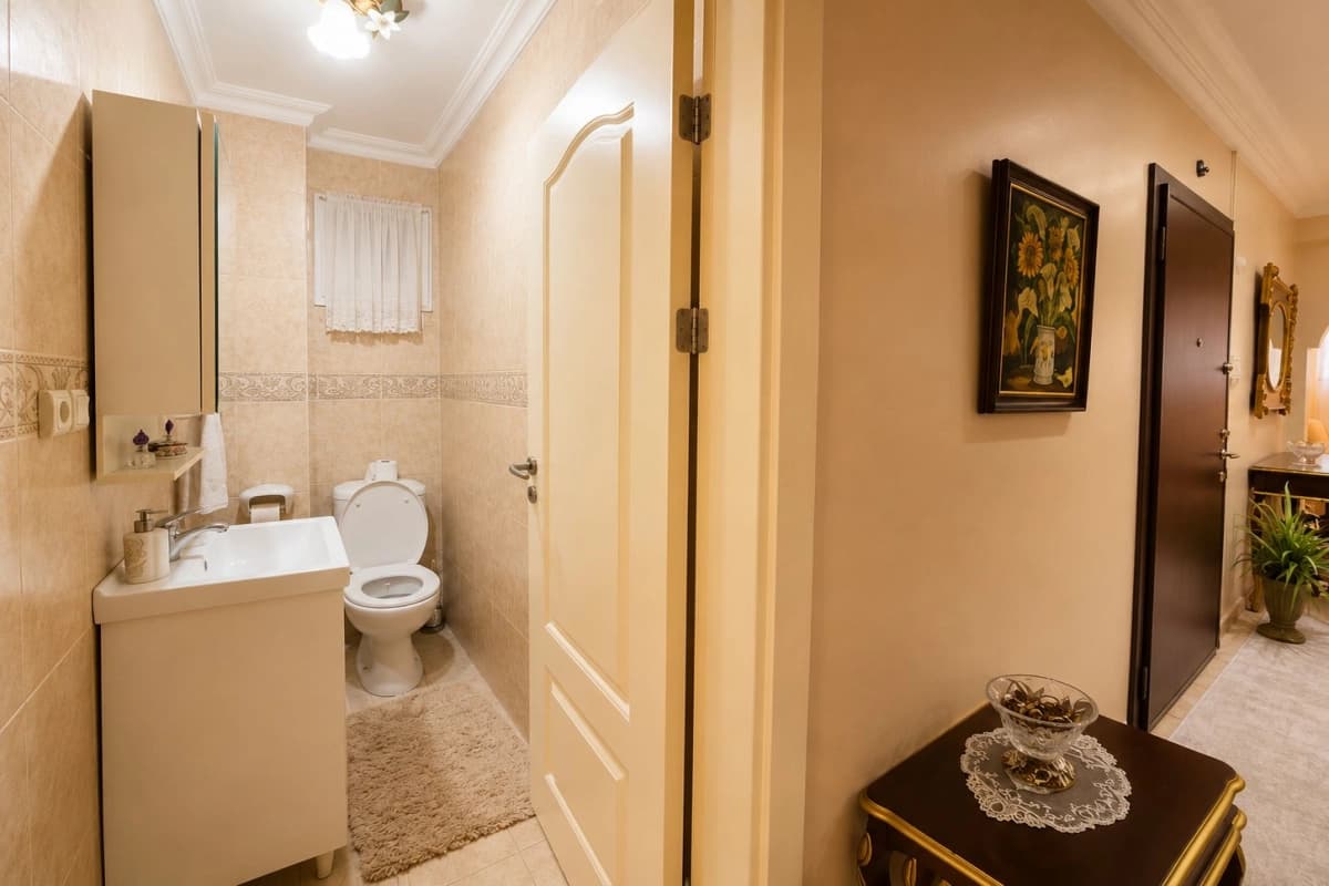 Spacious 3+1 Garden Apartment for Sale in Central Şişli, Istanbul