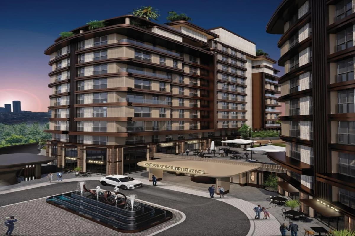 Modern Apartments for Sale in Dora Vadi, Kağıthane, Istanbul