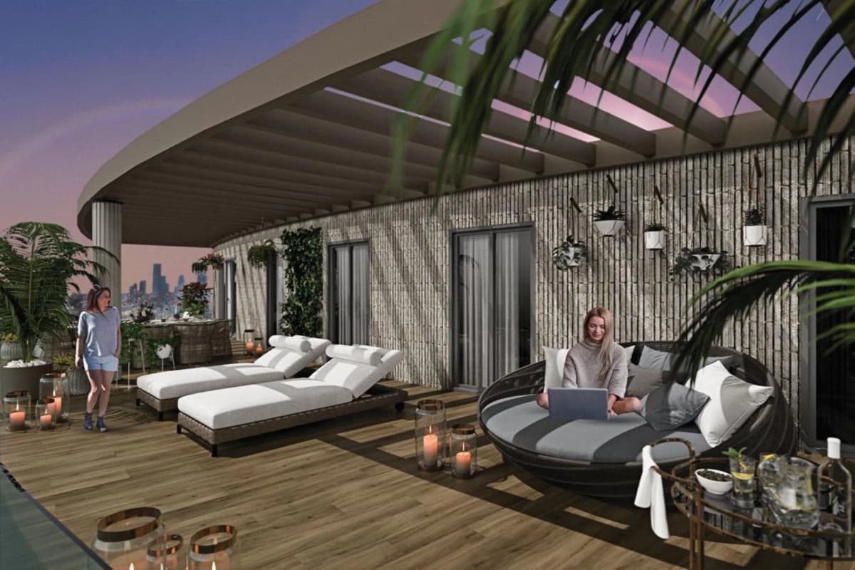 Modern Apartments for Sale in Dora Vadi, Kağıthane, Istanbul