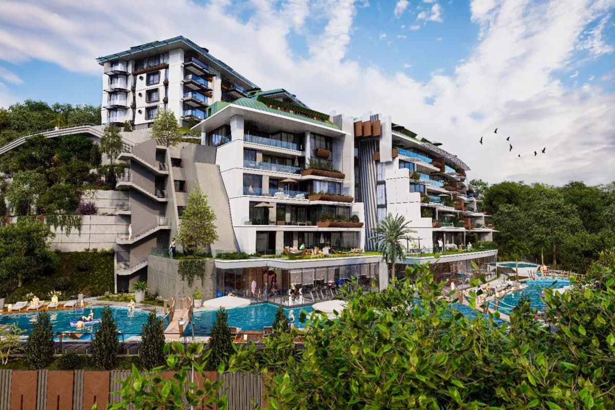 Luxury Bosphorus View Apartments for Sale in Çınar 107, Beykoz