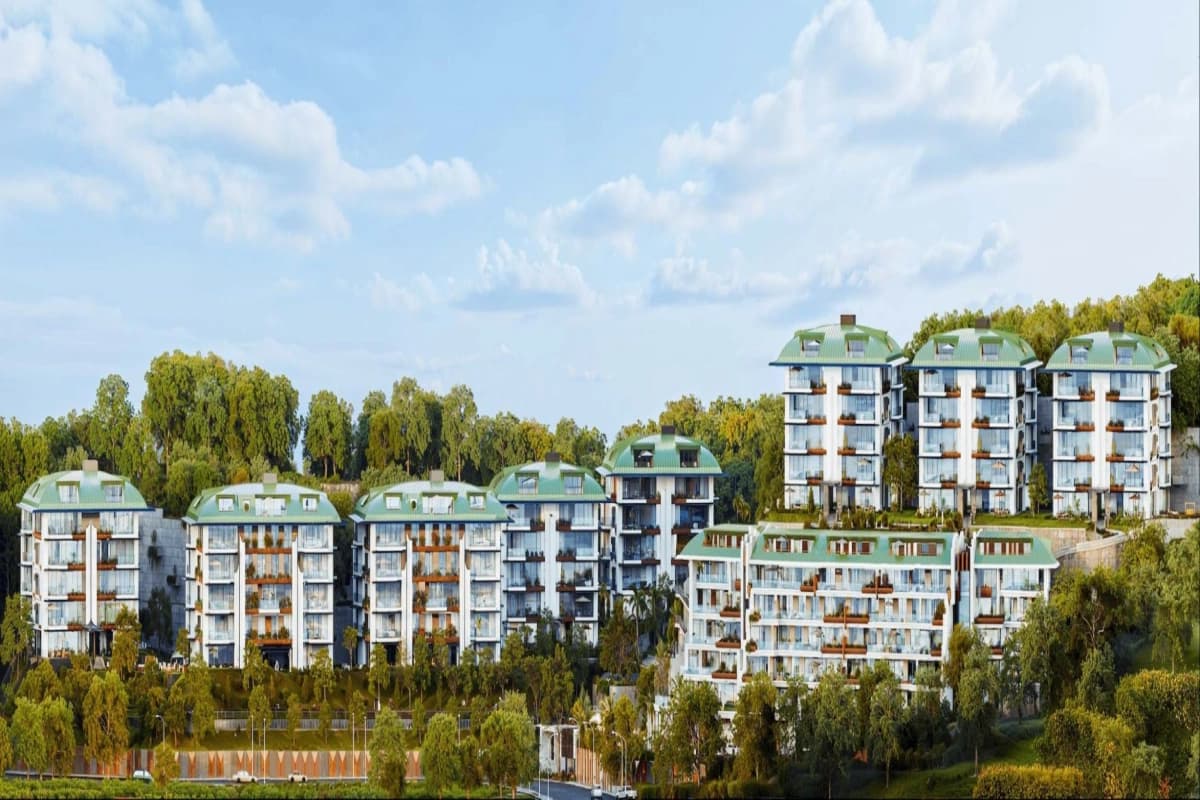 Luxury Bosphorus View Apartments for Sale in Çınar 107, Beykoz