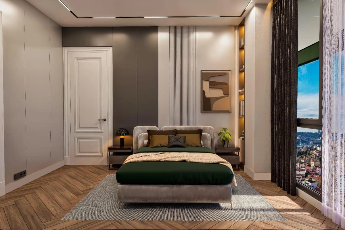 Luxury Bosphorus View Apartments for Sale in Çınar 107, Beykoz