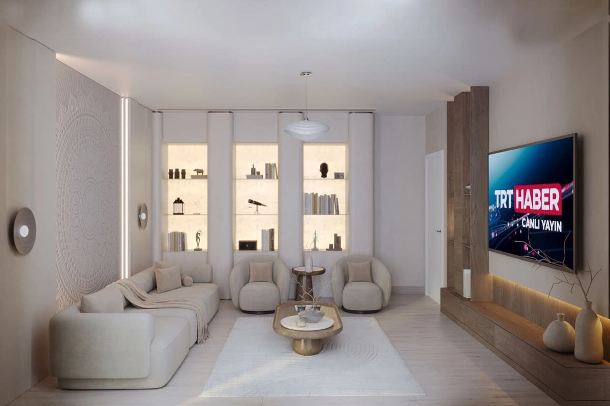 Modern Apartments for Sale in Manzara Istanbul, Kağıthane