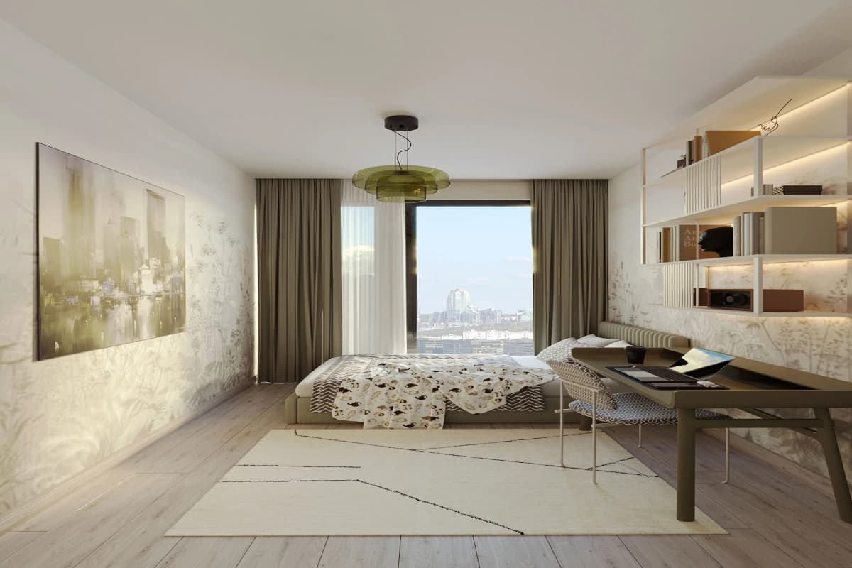 Modern Apartments for Sale in Manzara Istanbul, Kağıthane