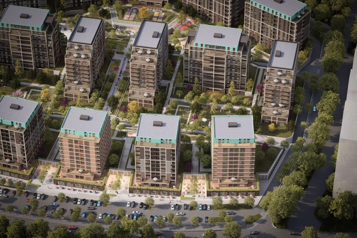 Modern Family Apartments for Sale in Ebruli Başakşehir