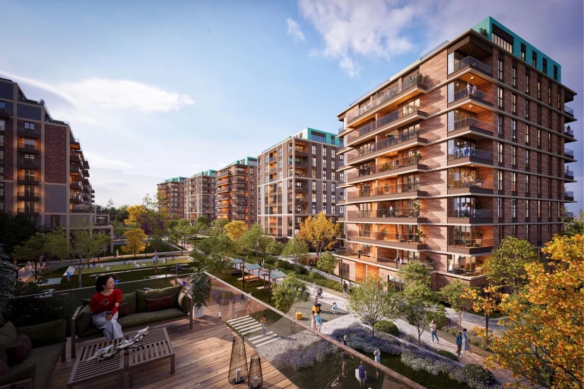 Modern Family Apartments for Sale in Ebruli Başakşehir