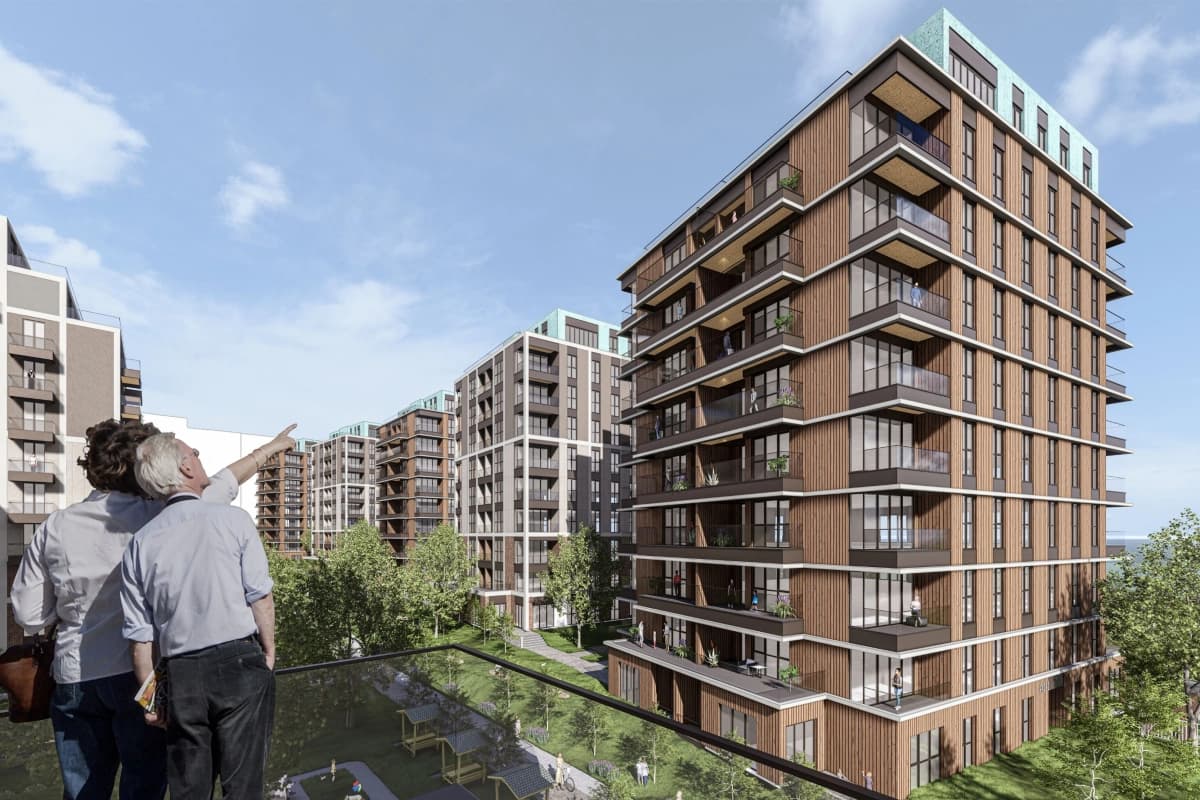 Modern Family Apartments for Sale in Ebruli Başakşehir