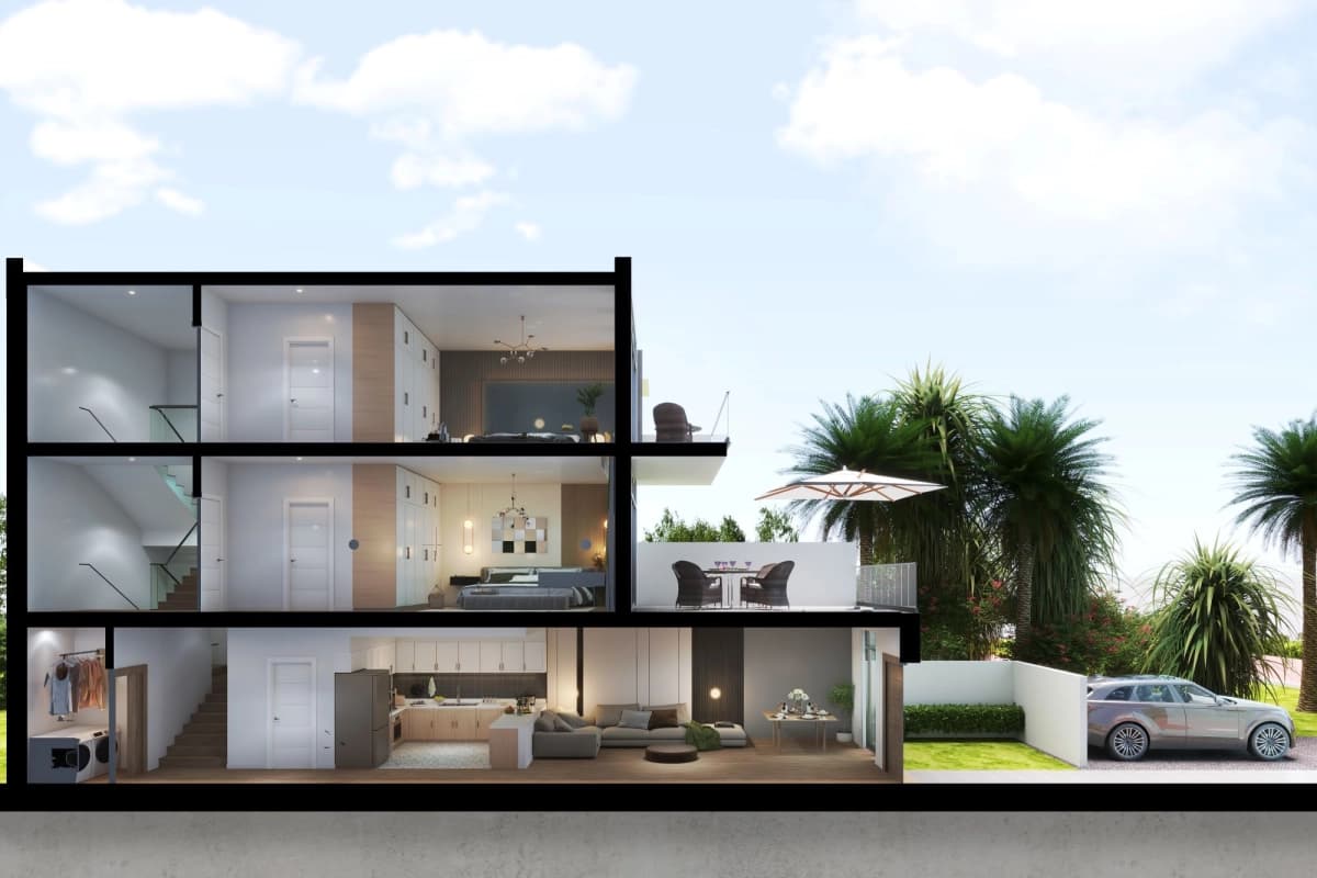 Afra Park Istanbul – Modern Family Villas for Sale in Bahçeşehir
