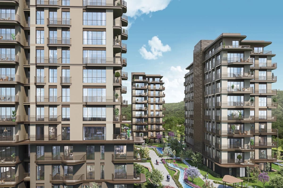 Maslak Koru – 伊斯坦布尔马斯拉克的豪华森林景住宅