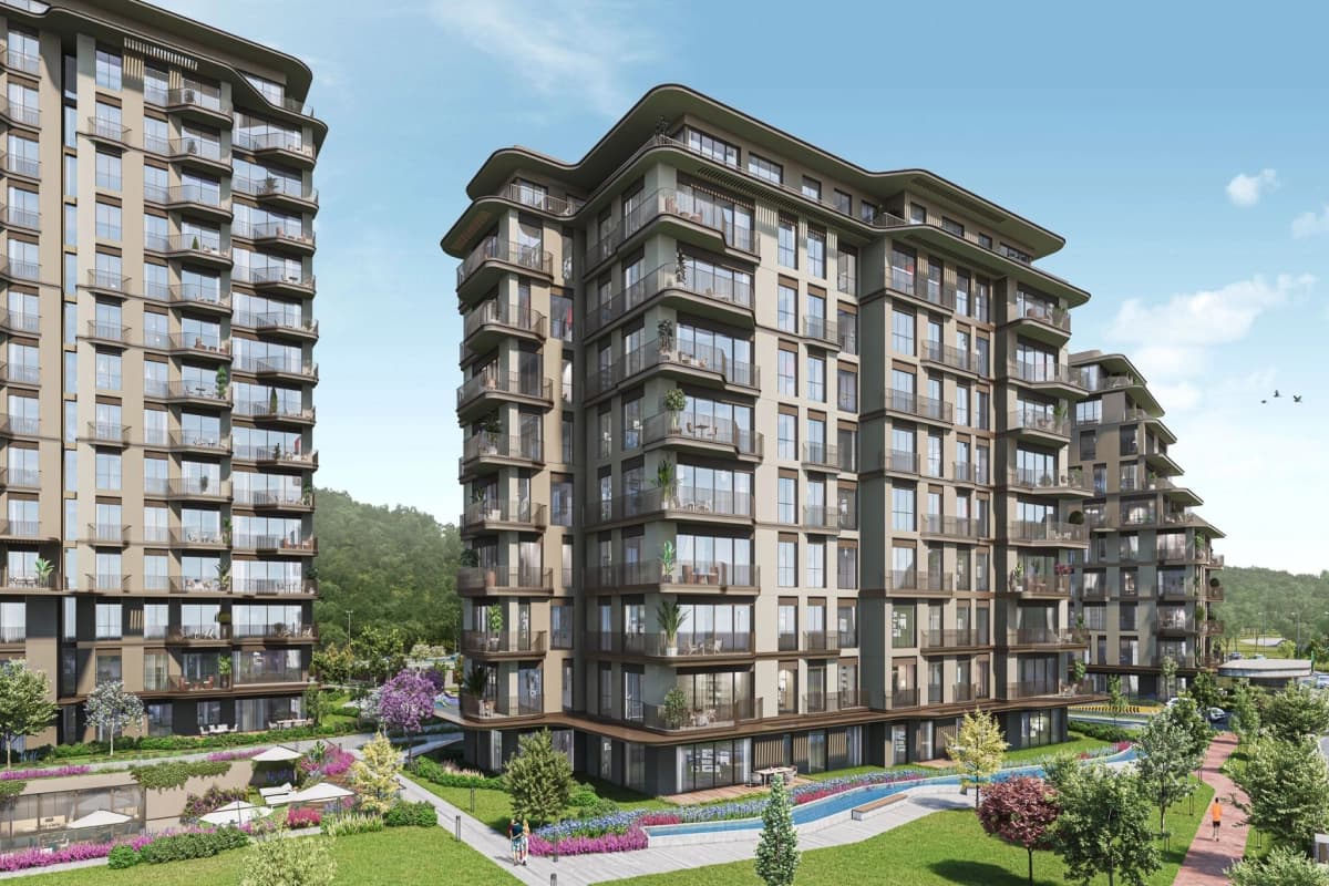 Maslak Koru – 伊斯坦布尔马斯拉克的豪华森林景住宅