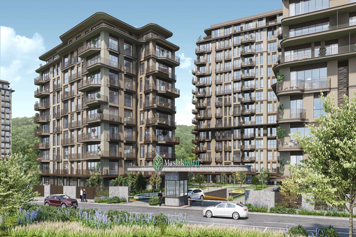 Maslak Koru – 伊斯坦布尔马斯拉克的豪华森林景住宅