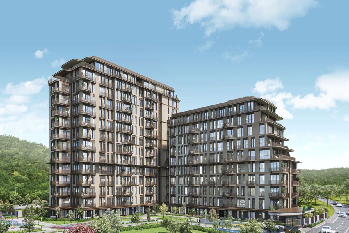 Maslak Koru – 伊斯坦布尔马斯拉克的豪华森林景住宅