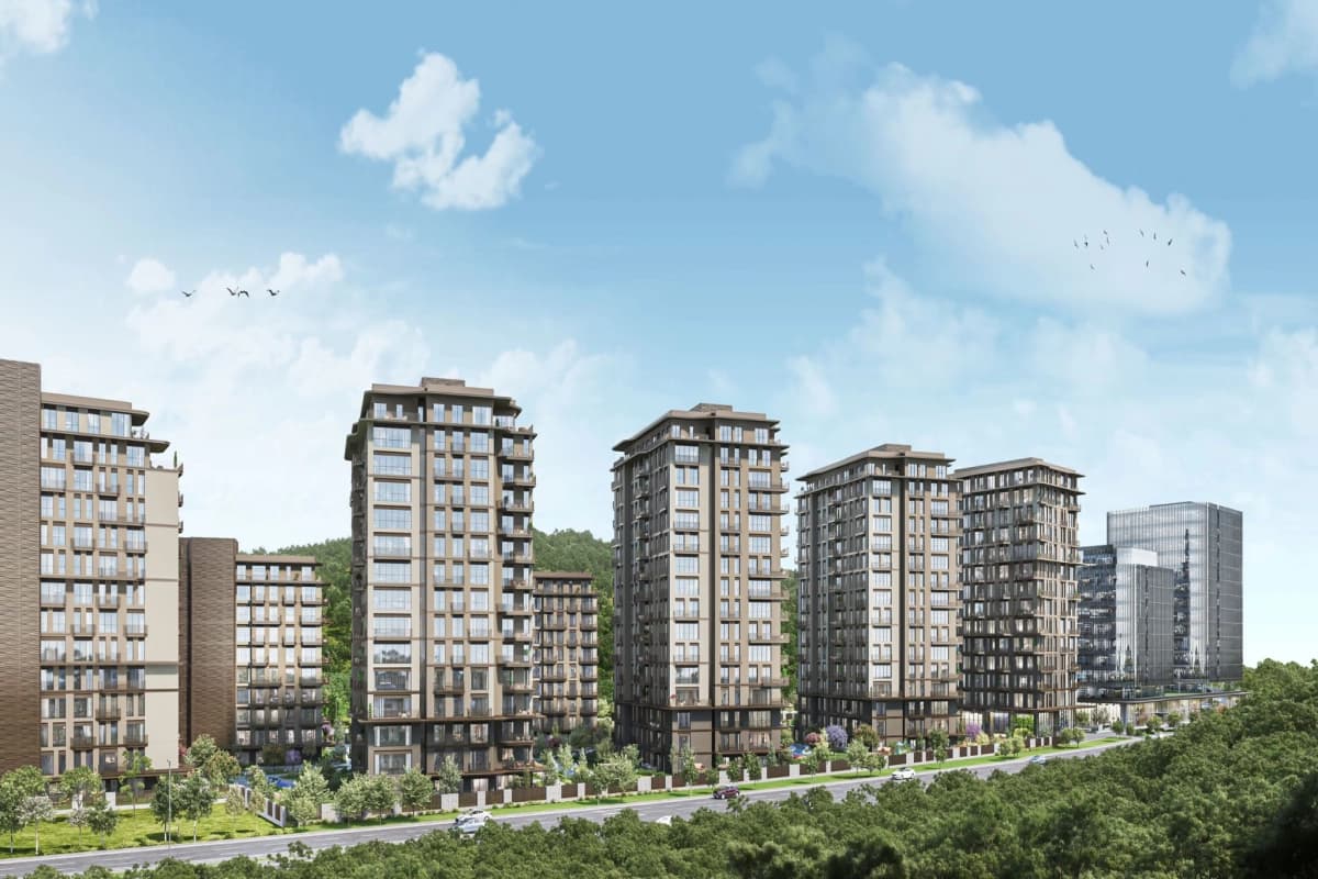 Maslak Koru – 伊斯坦布尔马斯拉克的豪华森林景住宅
