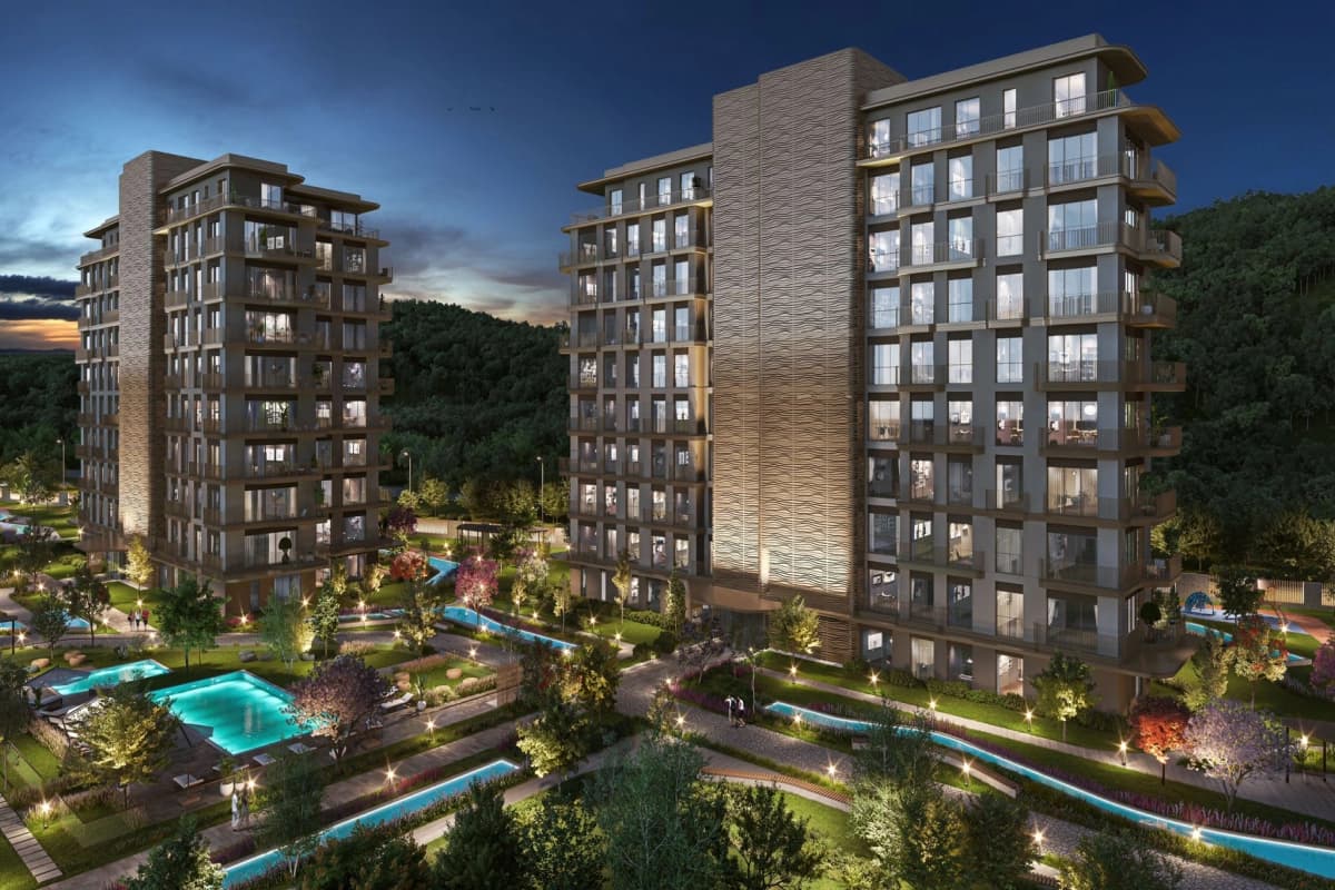Maslak Koru – 伊斯坦布尔马斯拉克的豪华森林景住宅