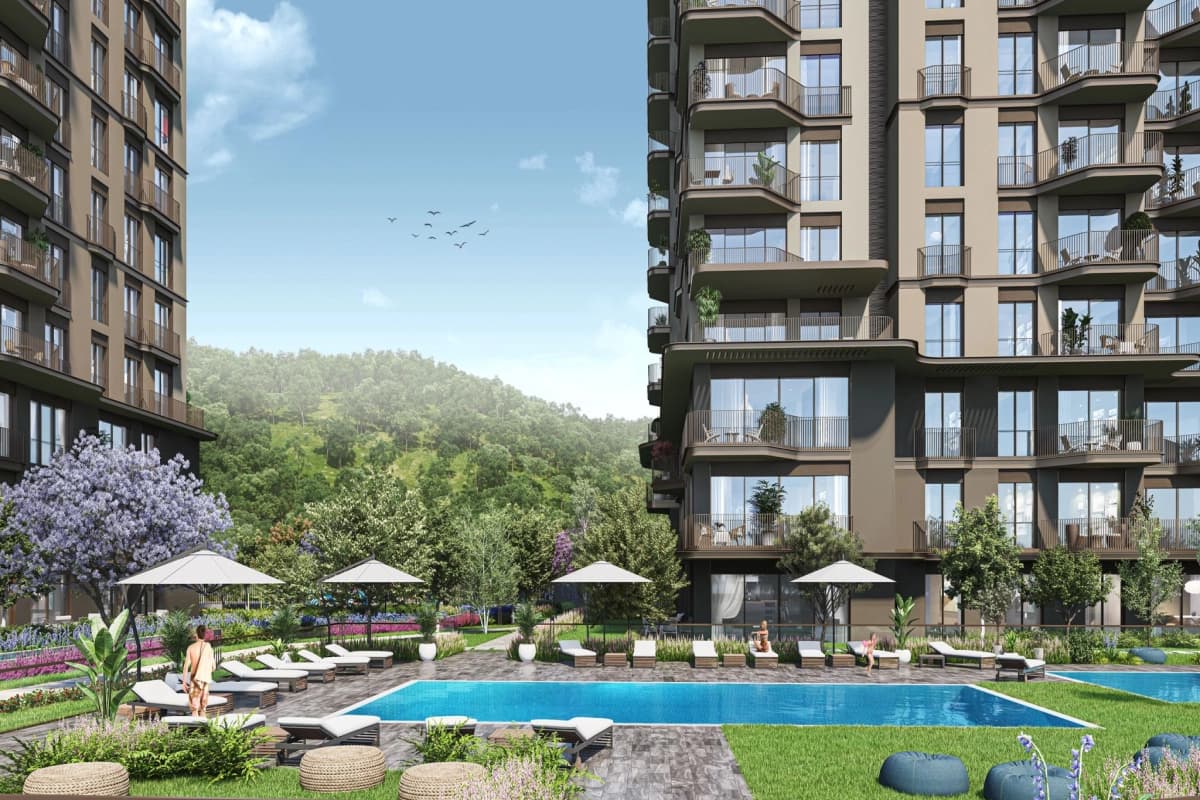 Maslak Koru – 伊斯坦布尔马斯拉克的豪华森林景住宅