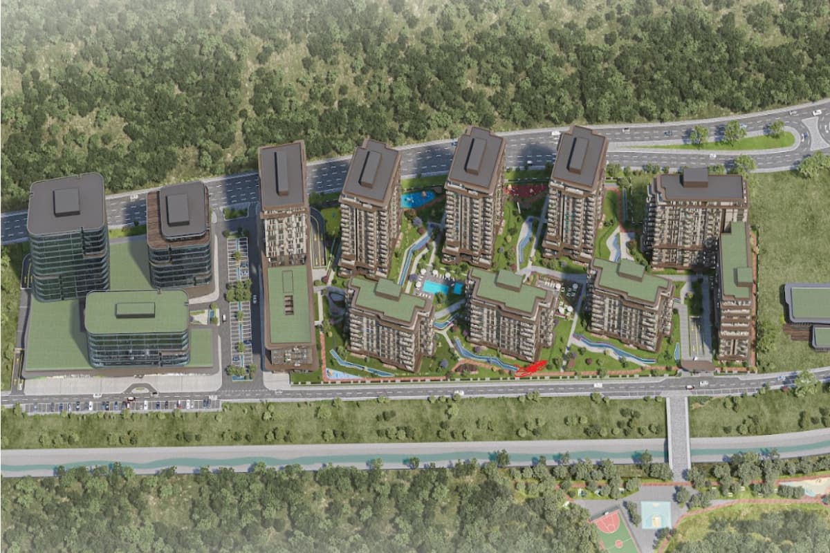 Maslak Koru – 伊斯坦布尔马斯拉克的豪华森林景住宅