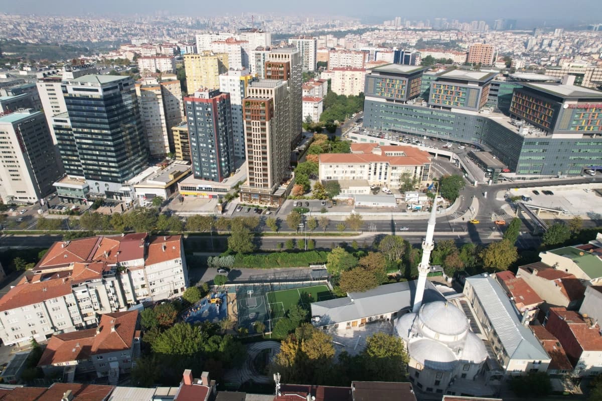 Lotus Şişli | 希什利中心的盈利性住宅与办公室
