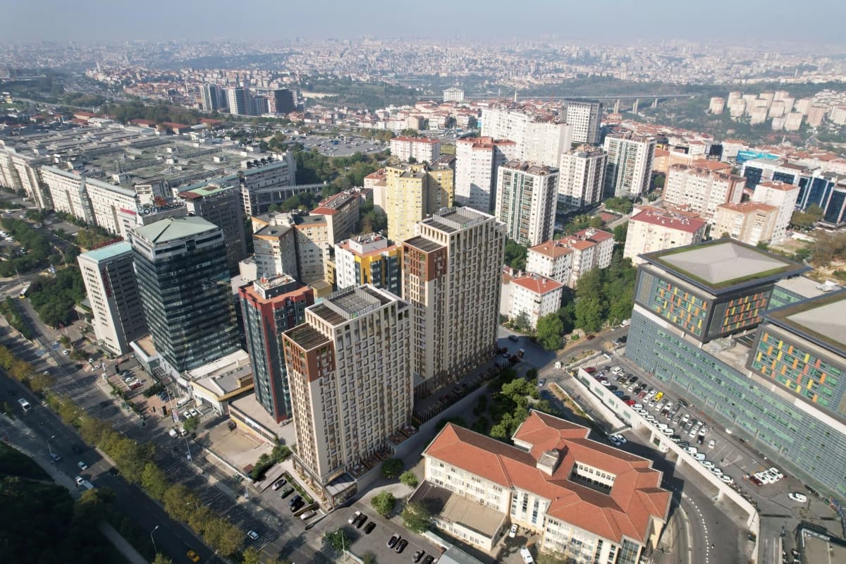 Lotus Şişli | 希什利中心的盈利性住宅与办公室
