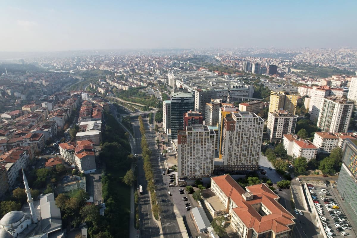 Lotus Şişli | 希什利中心的盈利性住宅与办公室