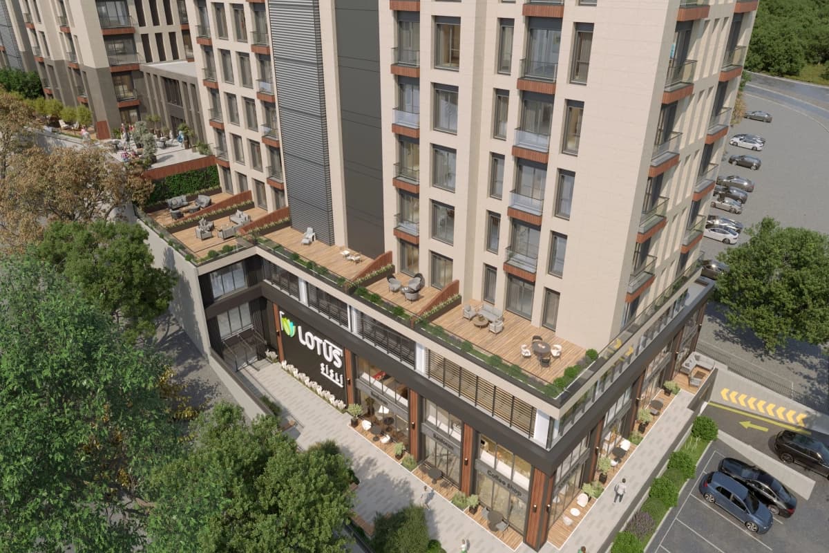 Lotus Şişli | 希什利中心的盈利性住宅与办公室