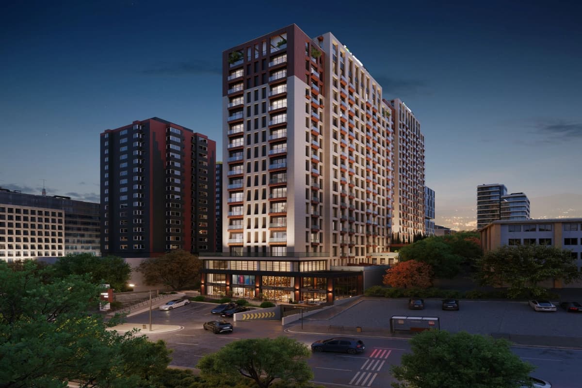 Lotus Şişli | 希什利中心的盈利性住宅与办公室