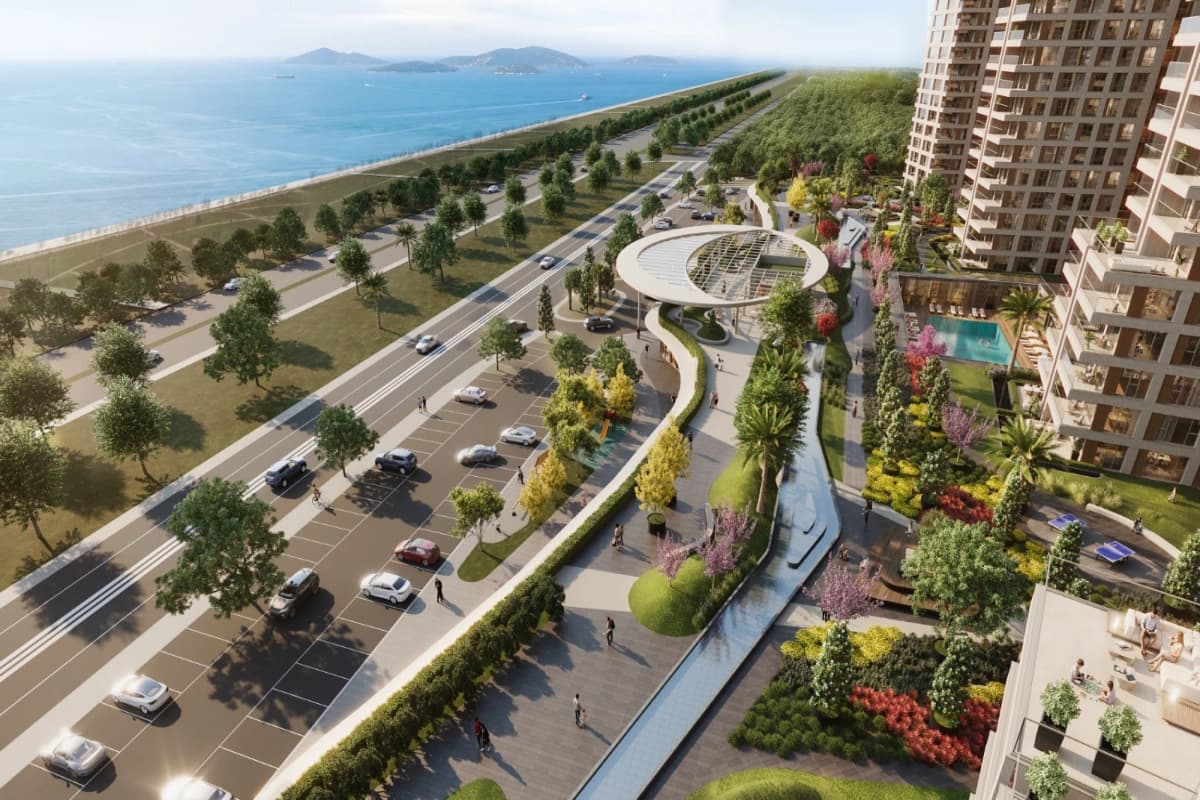 Peron Istanbul – 伊斯坦布尔卡尔塔尔区豪华海景公寓