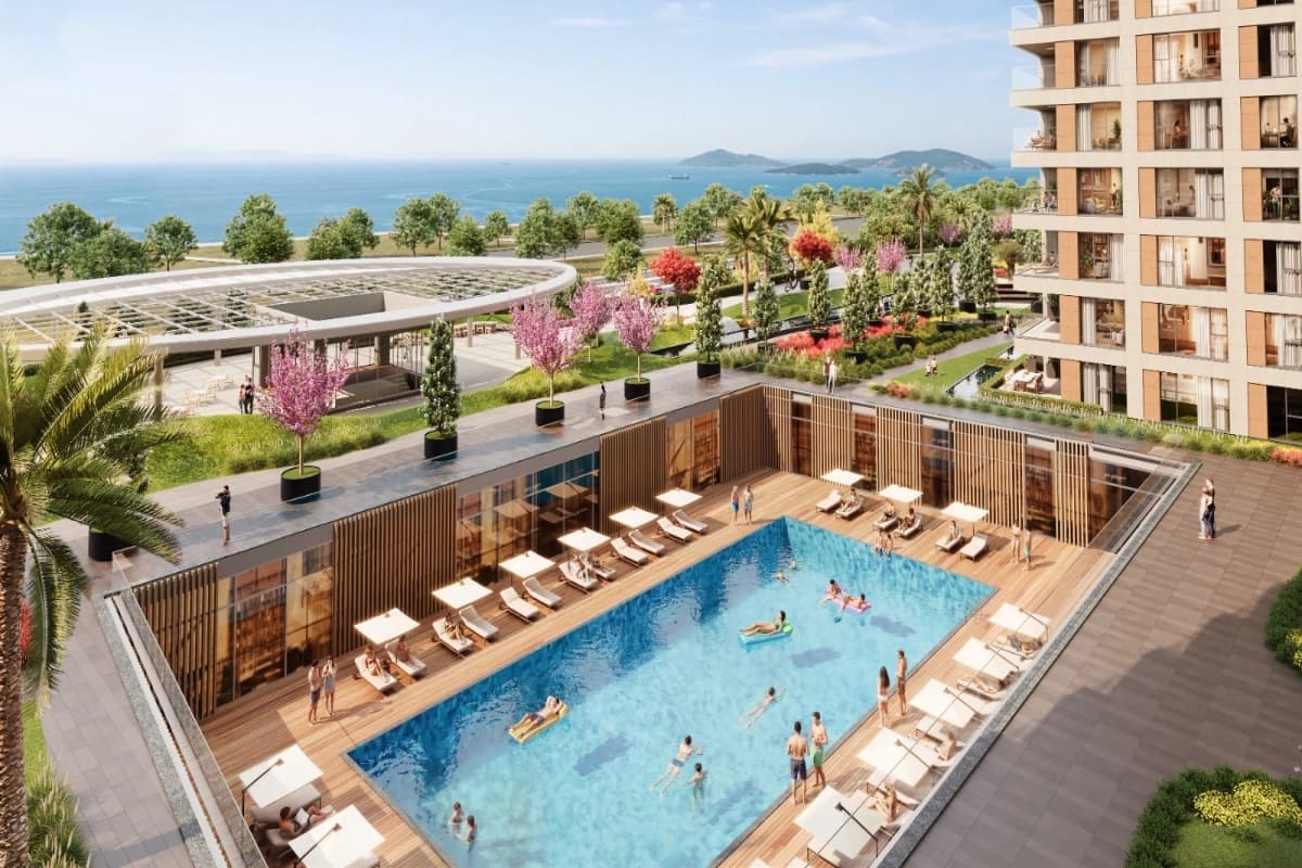 Peron Istanbul – 伊斯坦布尔卡尔塔尔区豪华海景公寓