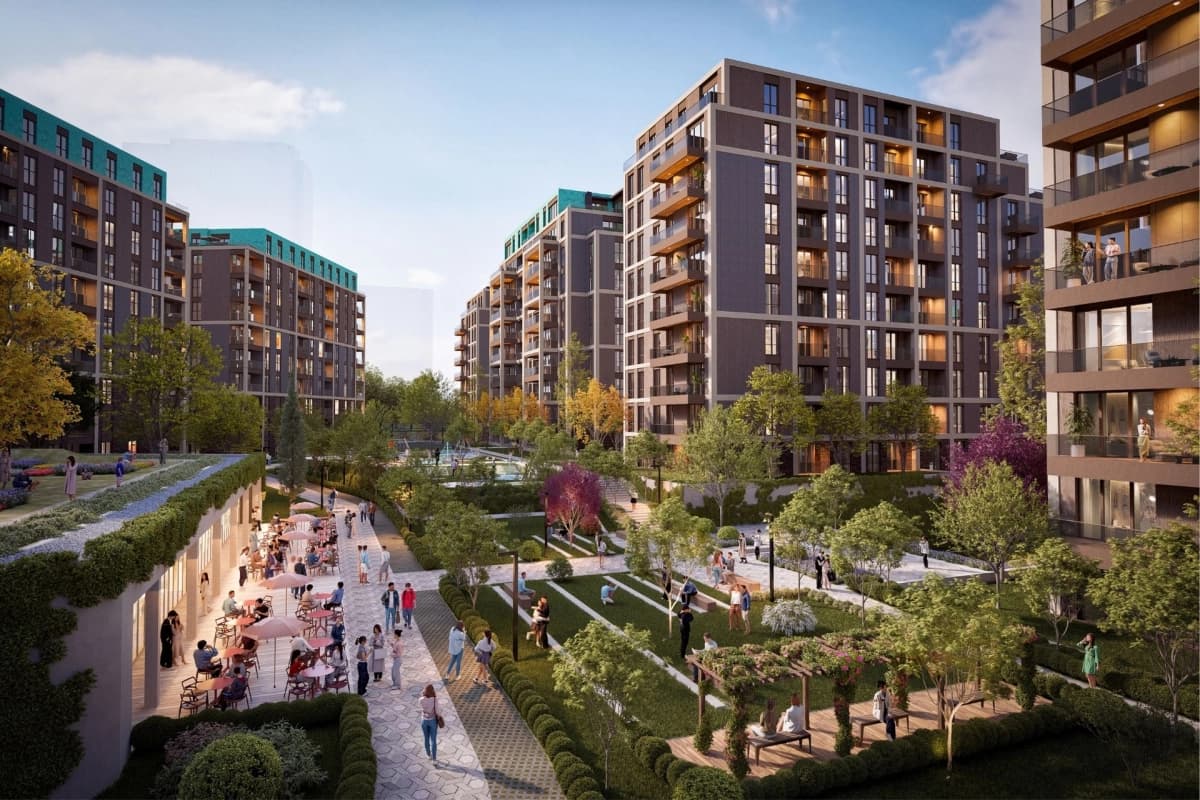 Modern Family Apartments for Sale in Ebruli Başakşehir